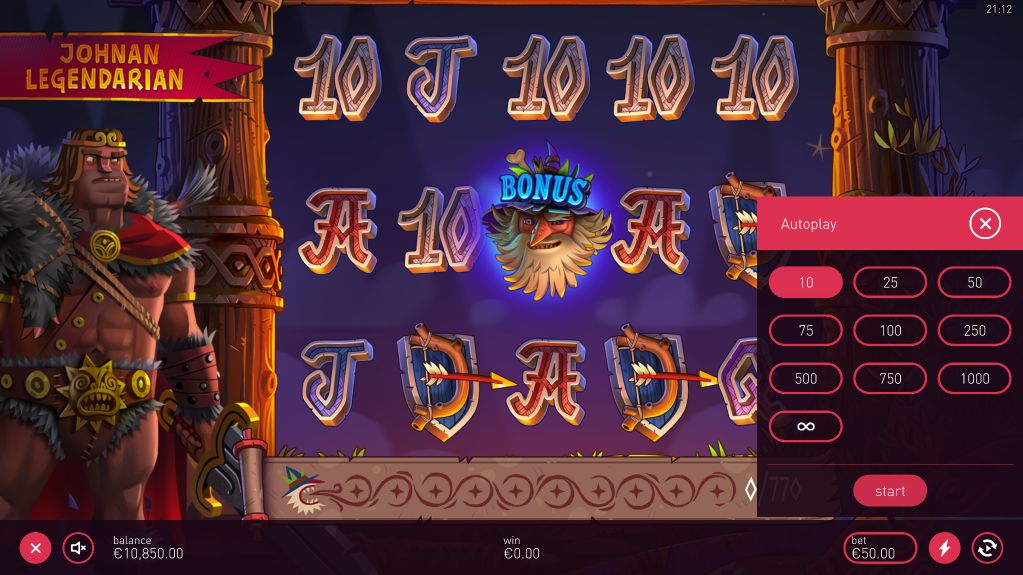 Игра Johnan Legendarian