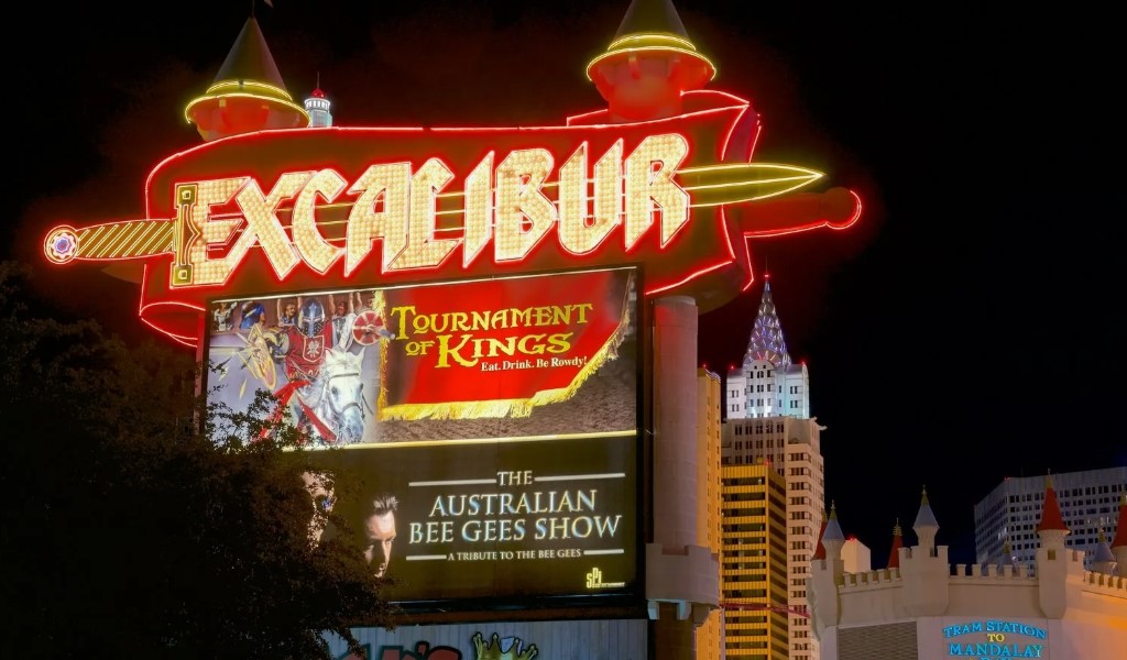 Megabucks в казино Excalibur в Лас-Вегасе